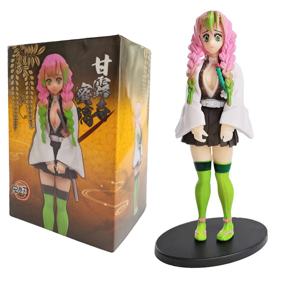 Anime Demon Slayer Kimetsu no Yaiba Figure Kamado Tanjirou Action Figure Agatsuma Zenitsu Nezuko Warrior PVC Model Toys Quick Pick Grocers