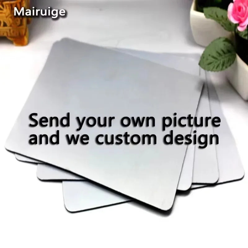 Mairuige Mouse Pad DIY Send Your Own Picture Rectangular And Round Mousepad Customize Your Own Mousepad Gamer Send Your Image As Quick Pick Grocers