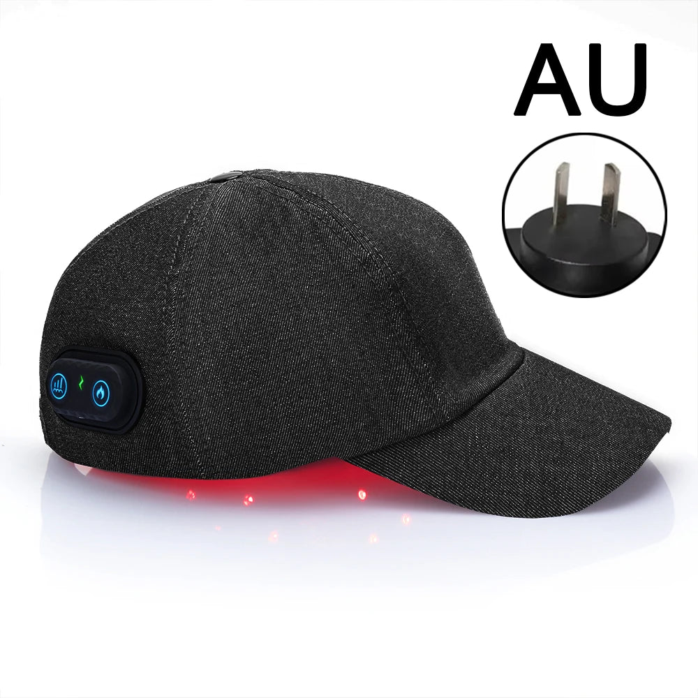 New Infrared LEDs 660nm&850nm Red Light Therapy Hair Growth Cap For Hair Regrowth Anti Hair Loss Relax Scalp Anti-inflammatory Quick Pick Grocers