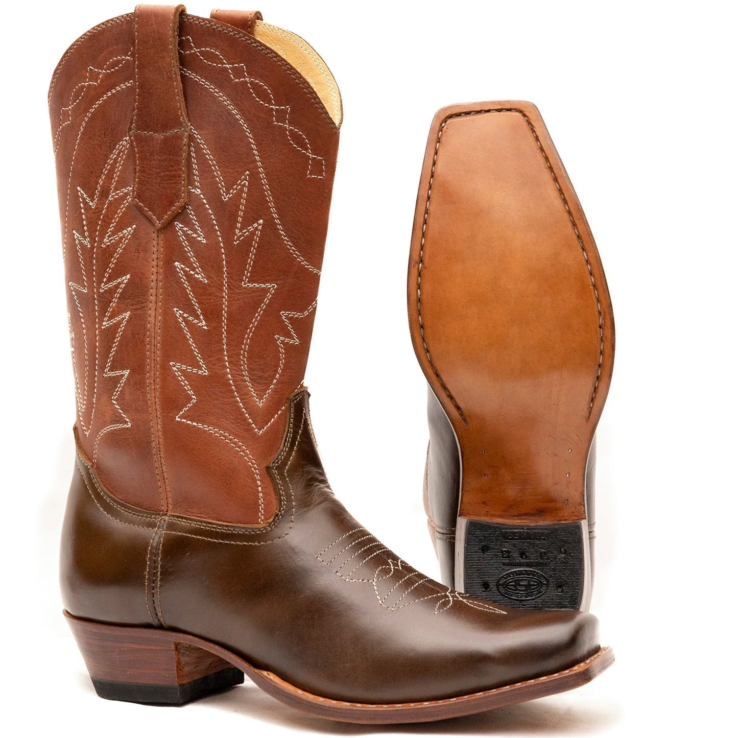 Square Toe Cowgirl Boots Atitlan Leather