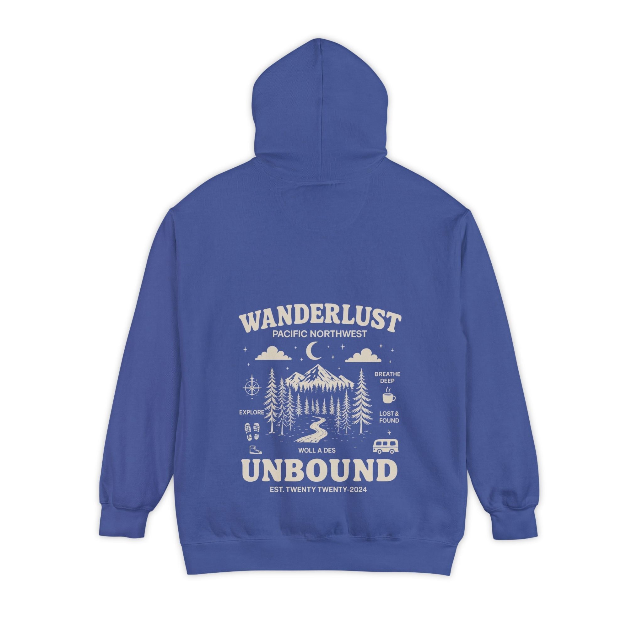 Garment-Dyed Hoodie Printify