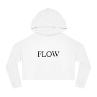 Cropped Hoodie Sweatshirt for Women with Cropped Design and Ribbed Cuffs Printify