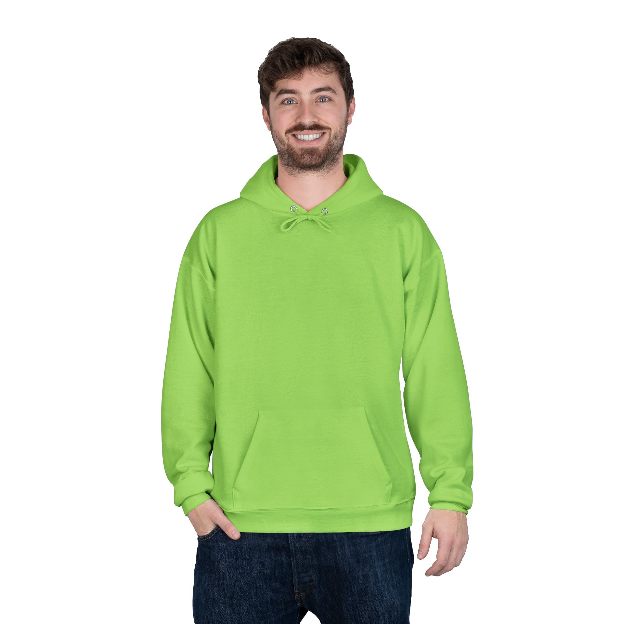 Eco-Friendly Pullover Hoodie - Modern Sustainable Design Printify
