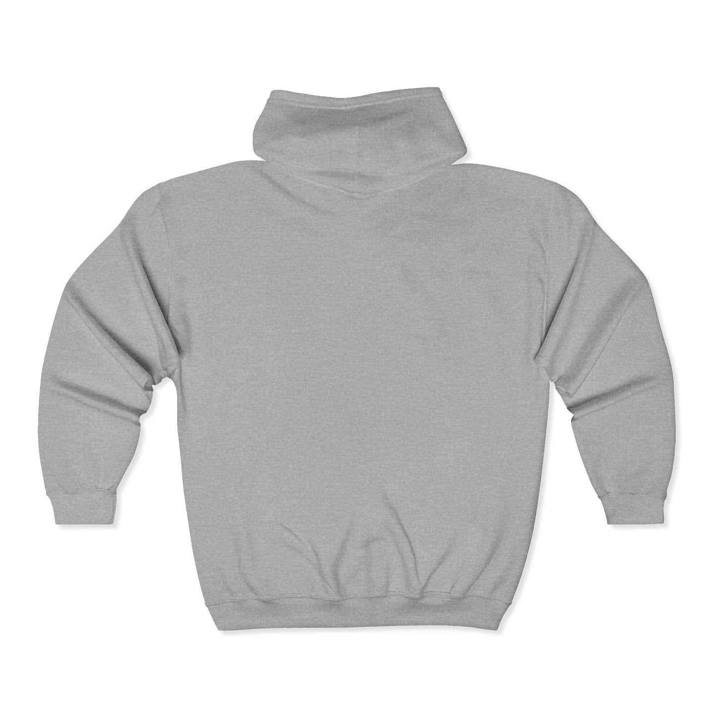 Full Zip Hooded Sweatshirt - Ultimate Comfort and Style for Casual Gatherings and Holidays Printify