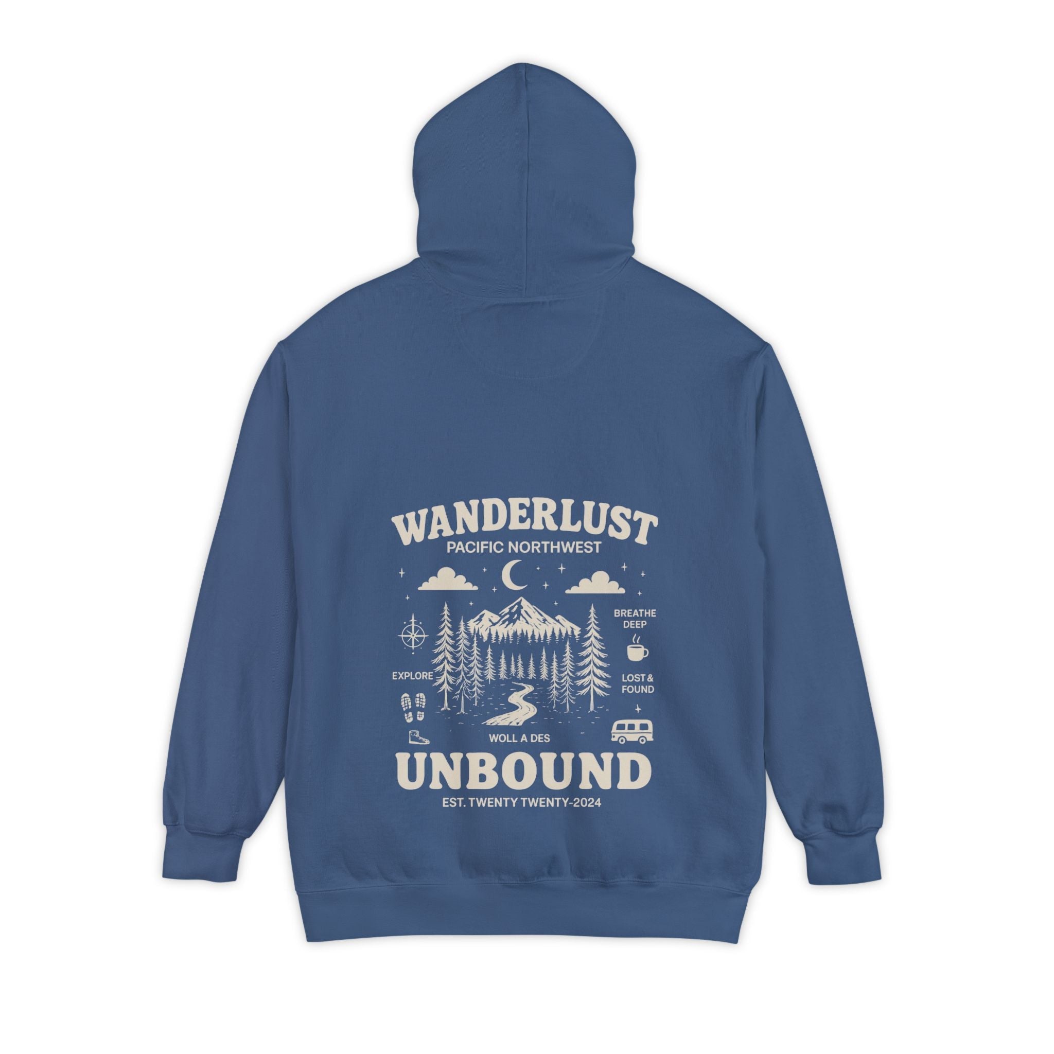 Garment-Dyed Hoodie Printify