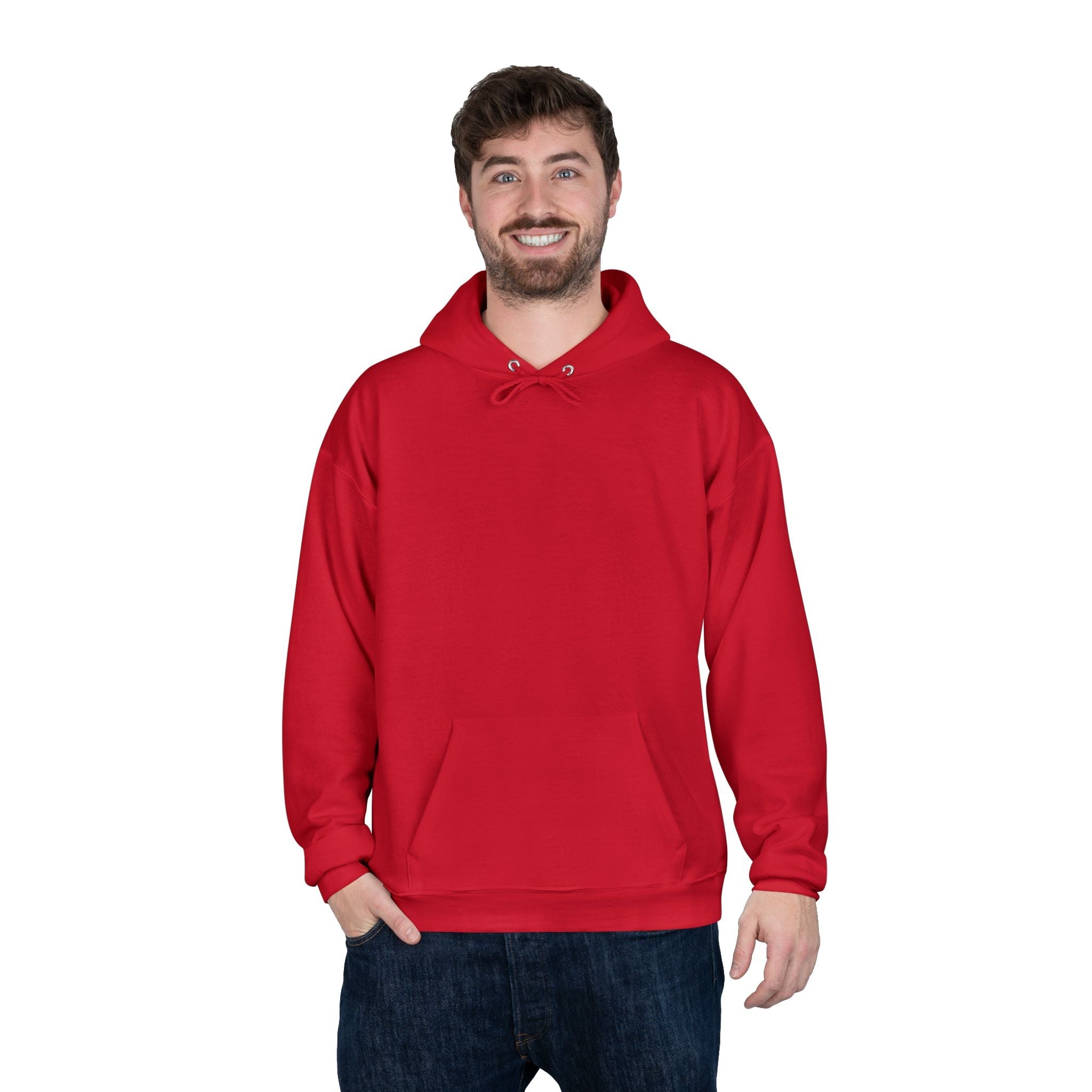 Eco-Friendly Pullover Hoodie - Modern Sustainable Design Printify
