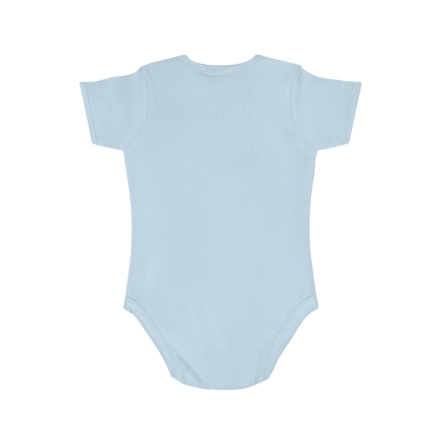 Hedgehog Short Sleeve Baby Bodysuit 'Little Sprout' Organic Cotton Gift for New Parents
