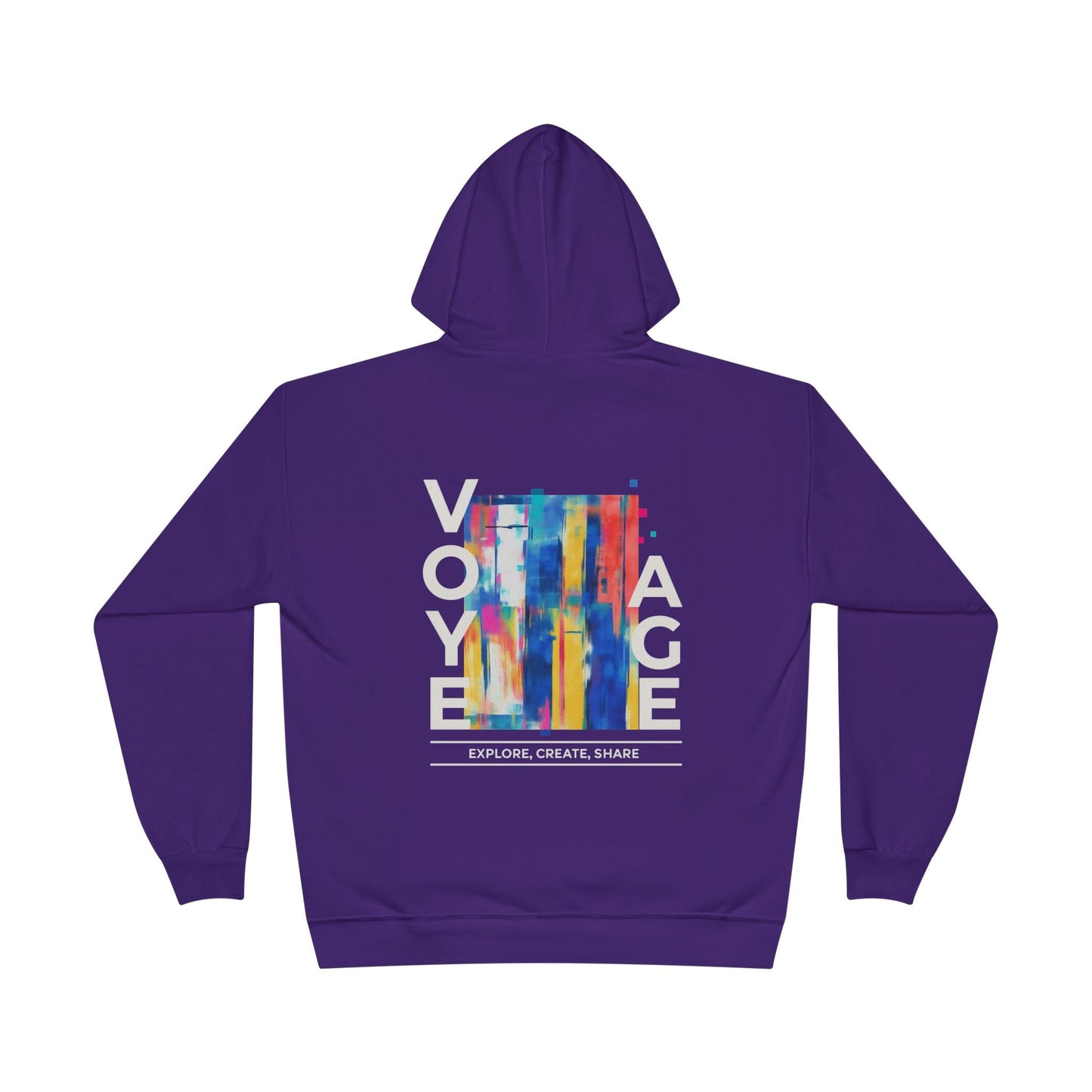 Eco-Friendly Pullover Hoodie - Modern Sustainable Design Printify