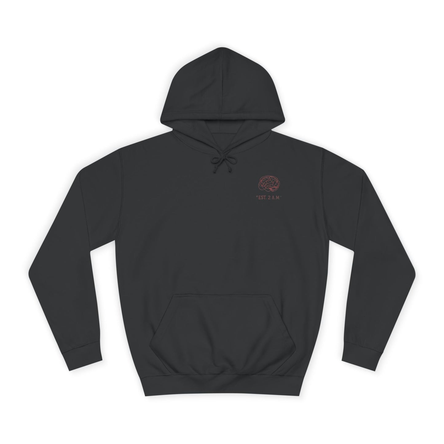 Unisex Overthinking Club Hoodie | Cozy College Gear, Thoughtful Gift for Students, Casual Wear, Relaxed Style, Brainy Humor Apparel Printify