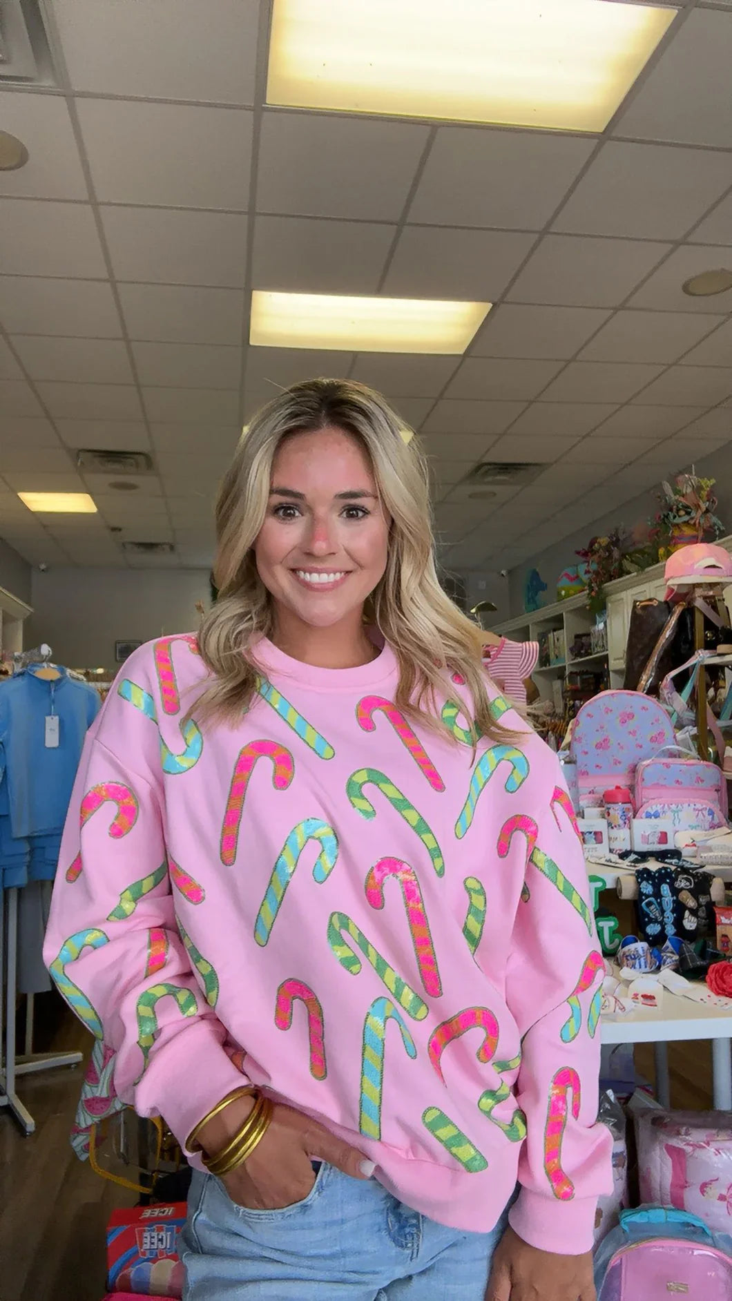 Preorder 11/5 : Candy Cane Pullover ShopCottonBelles