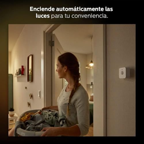 Philips Hue Indoor Motion Sensor for Smart Lights (Requires Hue Hub, Installation-Free, Smart Home, Exclusively for Philips Hue Smart Bulbs) Quick Pick Grocers