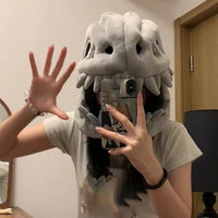 Dinosaur Costume-3D Skeleton Design,Realistic Halloween Dinosaur Skeleton Costume,Themed Skull Cosplay Props Quick Pick Grocers