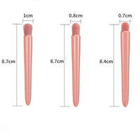 Easy-taken Travel Makeup Brush Set, COSHINE 5pcs Mini Complete Function Cosmetic Brushes Kit (5pcs with mirror) Quick Pick Grocers