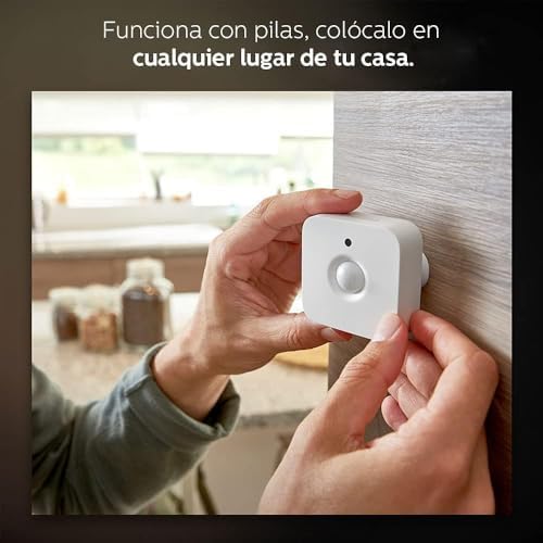 Philips Hue Indoor Motion Sensor for Smart Lights (Requires Hue Hub, Installation-Free, Smart Home, Exclusively for Philips Hue Smart Bulbs) Quick Pick Grocers
