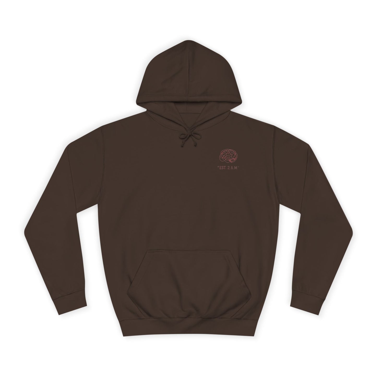 Unisex Overthinking Club Hoodie | Cozy College Gear, Thoughtful Gift for Students, Casual Wear, Relaxed Style, Brainy Humor Apparel Printify