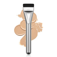 Flat Foundation Brush,Korean Makeup Brush Spatula Facial Brush for Liquid Foundation,Premium Face Makeup Brush for Blending Cream Quick Pick Grocers