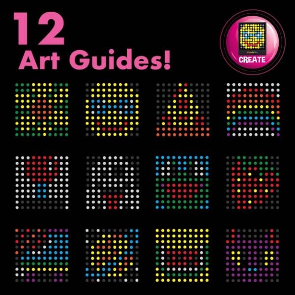 Lite-Brite Touch - Create, Play and Animate - Light Up Portable Stem Sensory Learning Toy, Creative Art Stem Toy for Girls, Boys, Unisex, Toddler, Holiday, Birthday, Gift, Ages 6+ Quick Pick Grocers