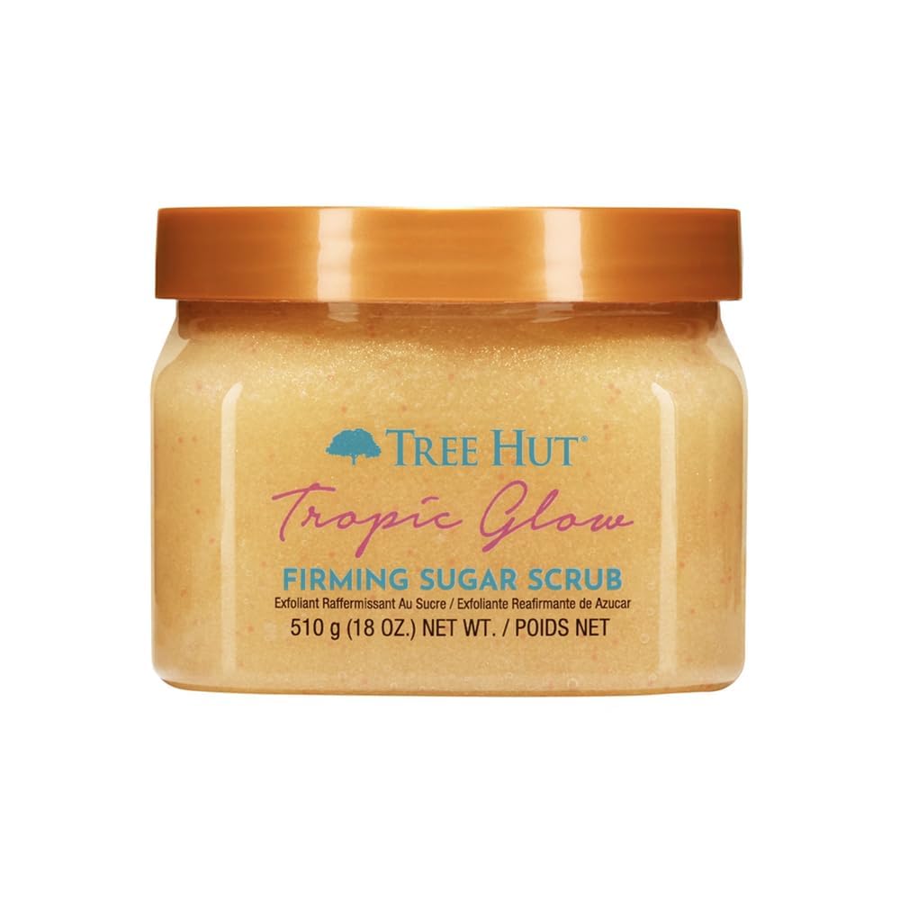 Tree Hut Coco Colada Body Scrub, Exfoliating & Hydrating Sugar Scrub with Shea Butter & Essential Oils, Smooth Skin, Body Exfoliator For All Skin Types, Self Care Gifts for Women, Vegan, 18 Oz Quick Pick Grocers