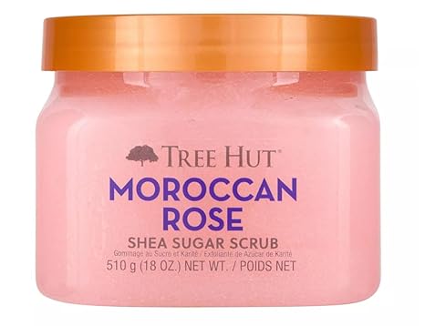 Tree Hut Coco Colada Body Scrub, Exfoliating & Hydrating Sugar Scrub with Shea Butter & Essential Oils, Smooth Skin, Body Exfoliator For All Skin Types, Self Care Gifts for Women, Vegan, 18 Oz Quick Pick Grocers