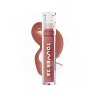 Tower 28 ShineOn Lip Gloss Jelly - Hydrating Tinted Lip Balm + Milky Gloss for Sensitive Lips - Non-Sticky + High-Shine Jelly Formula with Nourishing Oil Blend Quick Pick Grocers