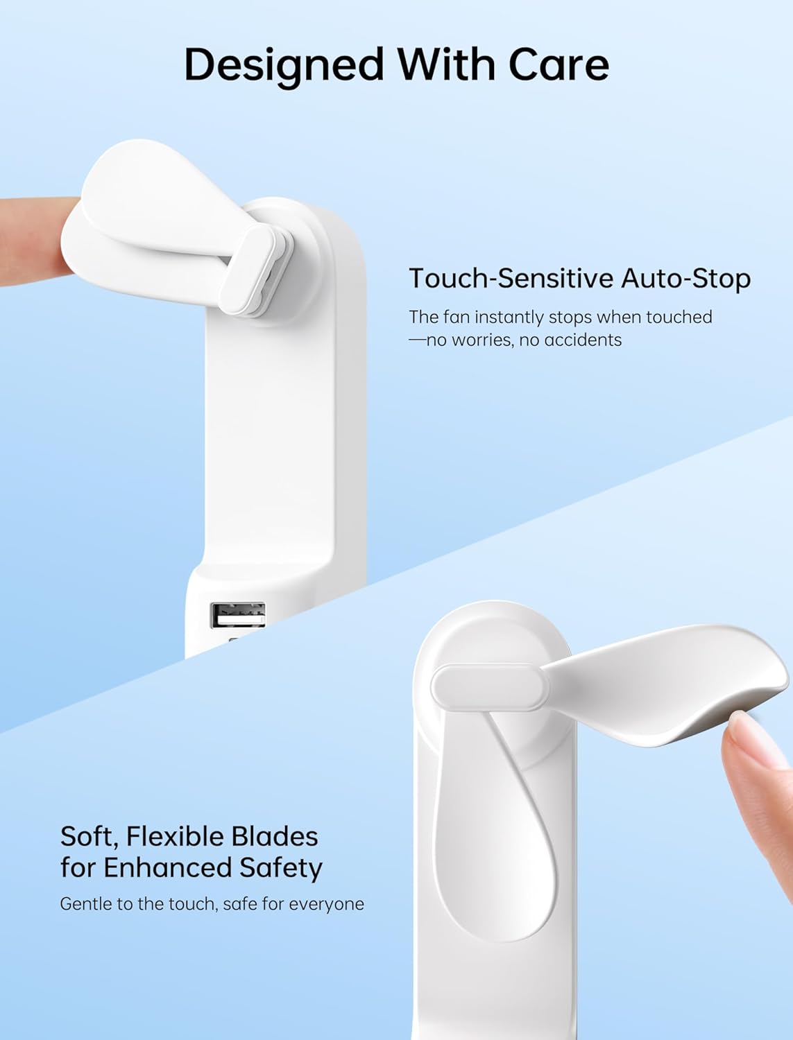 JISULIFE 3 IN 1 Handheld Mini Fan - Portable Fan & Power Bank & Flashlight, 19H Max Cooling, USB Rechargeable, Pocket-Sized for Travel, Cruise, Concerts, Makeup, 2026 Summer Gifts for Women Quick Pick Grocers