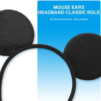 20 Pack Mouse Ears Headband for Birthday Party Supplies and Mouse Themed costume Cosplay Decoration Quick Pick Grocers