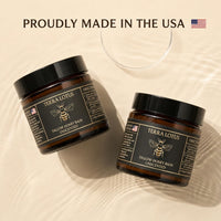 Terra Lotus - Organic Grass-Fed Beef Tallow Balm with Raw Honey - Moisturizing Cream for Soft, Smooth Skin - Handmade All-Natural Moisturizer (2 Oz) Quick Pick Grocers