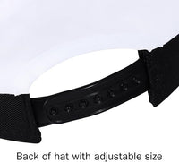 Adult Yacht Captain Hat White Sailor Hat for Women Men Yacht Boat Sailor Captain Cap Marine Admiral Costume Party Cosplay Accessory Quick Pick Grocers