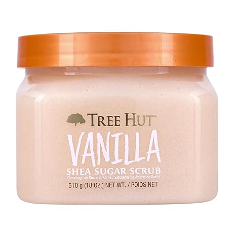 Tree Hut Coco Colada Body Scrub, Exfoliating & Hydrating Sugar Scrub with Shea Butter & Essential Oils, Smooth Skin, Body Exfoliator For All Skin Types, Self Care Gifts for Women, Vegan, 18 Oz Quick Pick Grocers