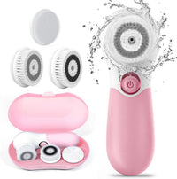 TOUCHBeauty Spin Brush Face Cleanser with 3 Brush Heads for Deep Cleansing Exfoliation and Massaging Quick Pick Grocers