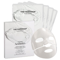 THE FACE SHOP Original Vegan Collagen Face Mask, Korean Glass Skin Essential, Peptide Hydrogel Mask for Firming & Skin Elasticity, Moisturizing, 4EA Quick Pick Grocers