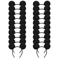 20 Pack Mouse Ears Headband for Birthday Party Supplies and Mouse Themed costume Cosplay Decoration Quick Pick Grocers