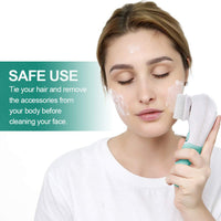 TOUCHBeauty Spin Brush Face Cleanser with 3 Brush Heads for Deep Cleansing Exfoliation and Massaging Quick Pick Grocers