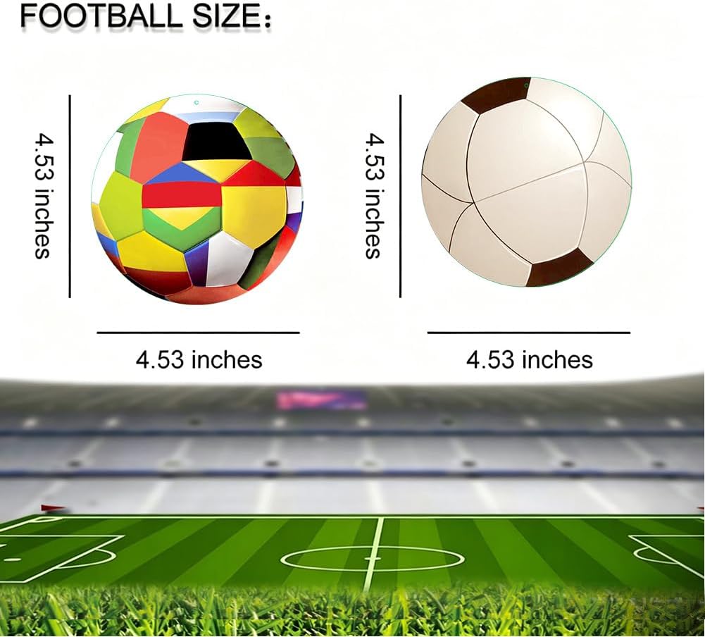 30CT Soccer Hanging Swirl for Soccer Party Supplies Theme Birthday Party Decorations Quick Pick Grocers