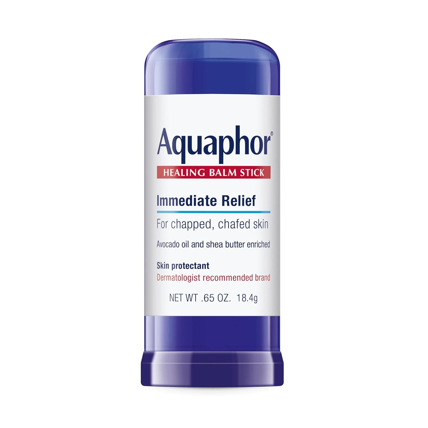 Aquaphor Healing Balm Stick, Skin Protectant with Avocado Oil and Shea Butter, 0.65 Oz Stick Quick Pick Grocers