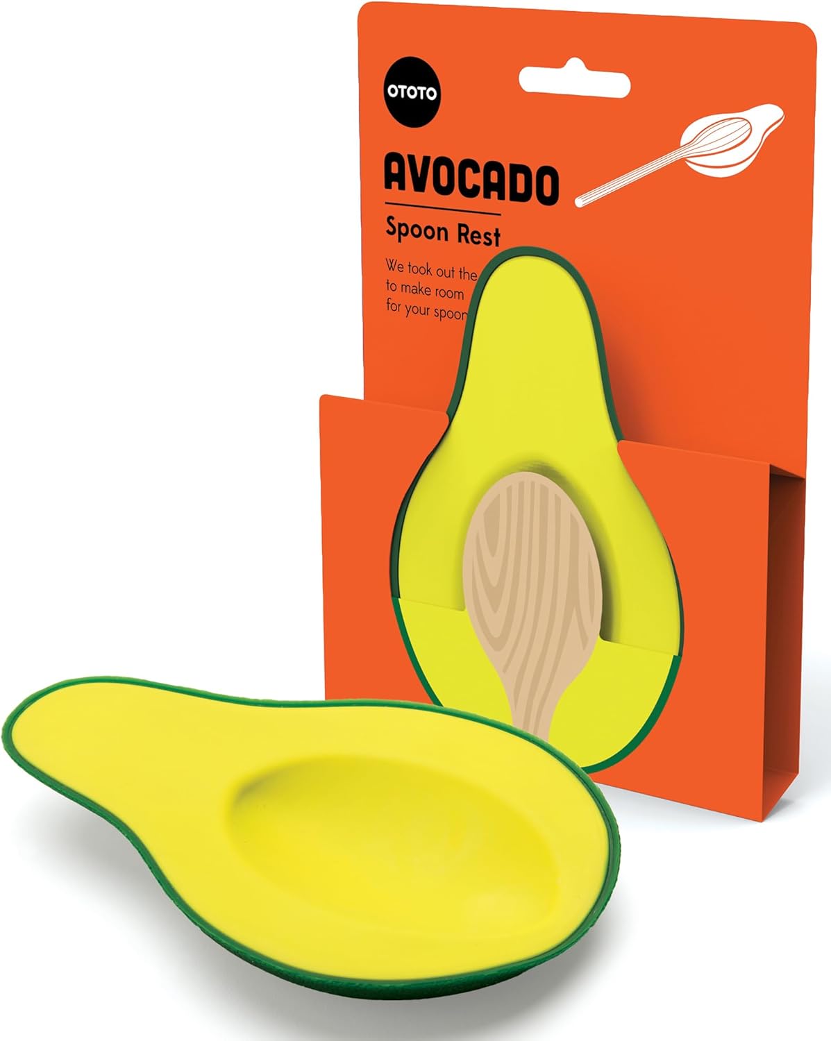 OTOTO Funny Spoon Holder - Spoon Rest for Stove Top - Cooking Gadgets, Gifts, Cute Kitchen Accessories, Funny Gifts, Random Stuff Quick Pick Grocers