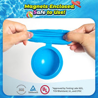 Reusable Water Balloons, Pool Beach Water Toys for Boys and Girls, Summer Toys for Kids Ages 3-12, Magnetic Water Ball for Outdoor Activities Quick Pick Grocers