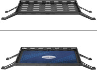 Hooke Road Rear Trunk Cargo Rack Basket Tray for 2007-2026 Jeep Wrangler JK JL 4-Door Hardtops, Sturdy Steel Shelf for Camping Trip Gear Quick Pick Grocers