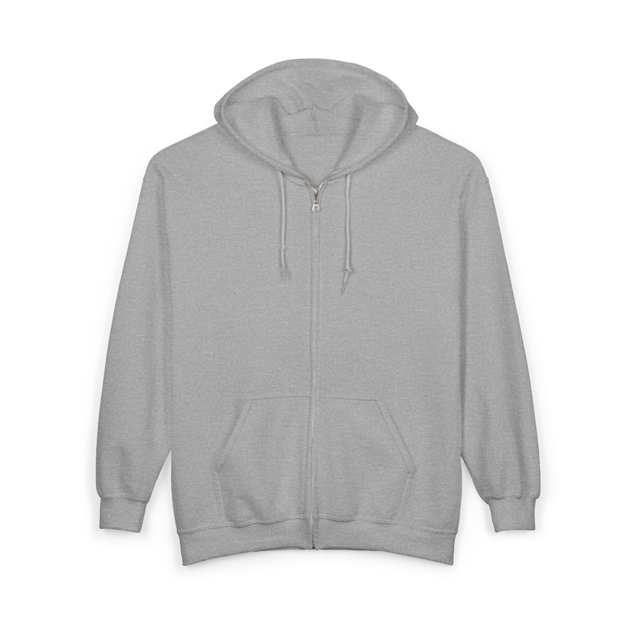 Full Zip Hooded Sweatshirt - Ultimate Comfort and Style for Casual Gatherings and Holidays Printify