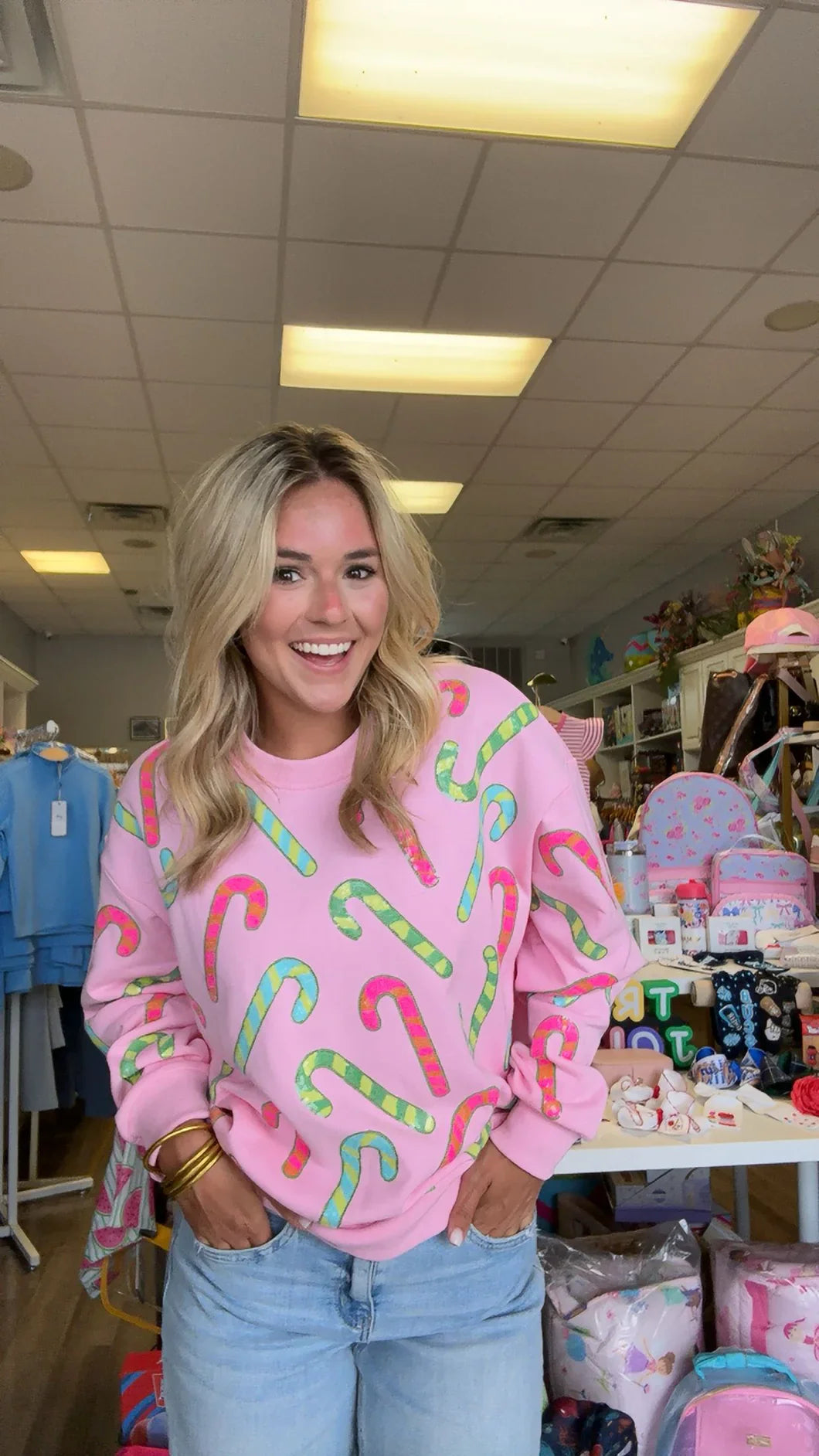 Preorder 11/5 : Candy Cane Pullover ShopCottonBelles