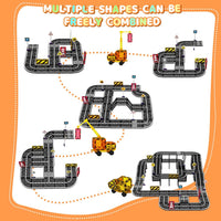 Magnetic Tiles Building Blocks for 3 4 5 6 7 8+ Years Old Boys Girls Colorful Magnet Stacking Toys Birthday Gift for Toddlers STEM Preschool Educational Construction Tiles Set Quick Pick Grocers