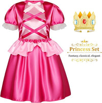 LIMIROLER Princess Dress Up Clothes for Little Girl Role Play Costume Gift Set Princess Dress Up Toys for Toddler Girls Quick Pick Grocers