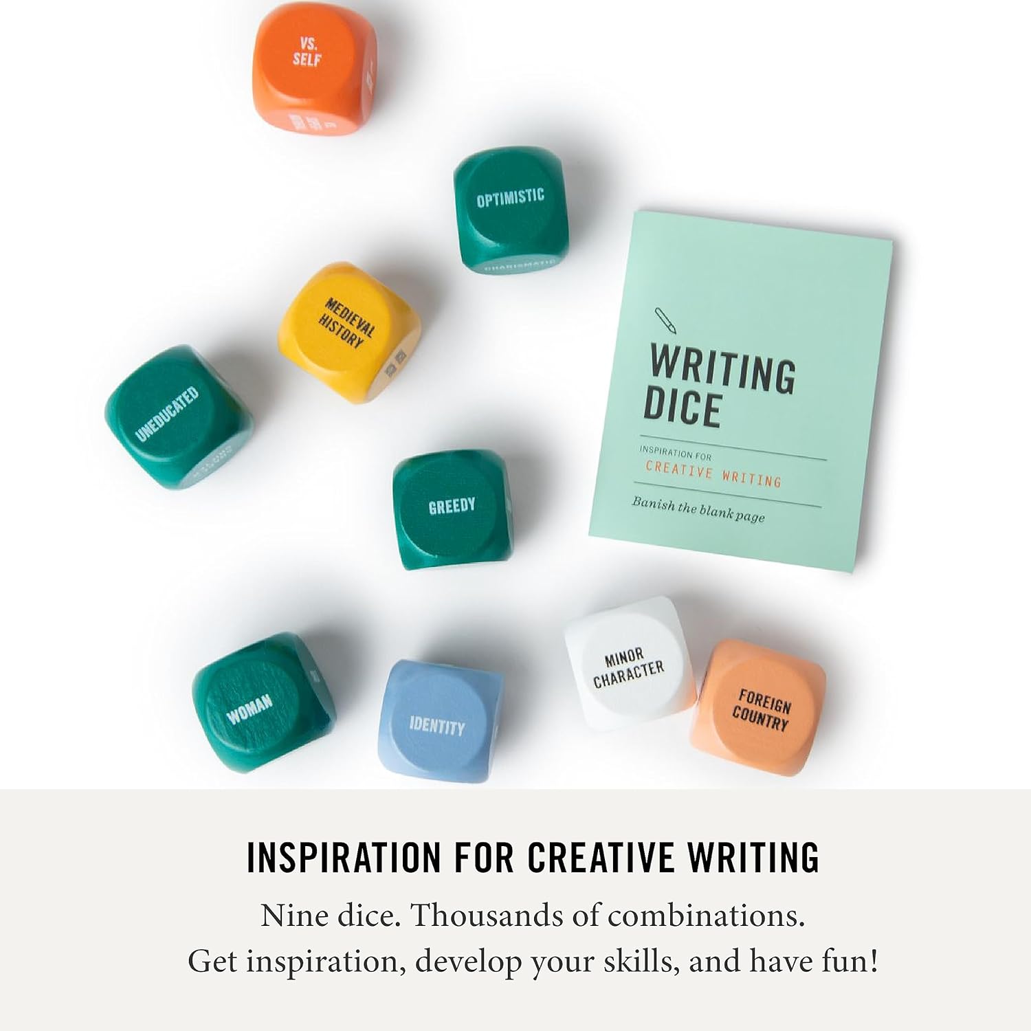 Creative Inspiration Dice Set for Drawing, Painting & Writing Quick Pick Grocers