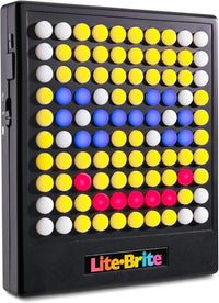 Lite-Brite Touch - Create, Play and Animate - Light Up Portable Stem Sensory Learning Toy, Creative Art Stem Toy for Girls, Boys, Unisex, Toddler, Holiday, Birthday, Gift, Ages 6+ Quick Pick Grocers