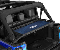 Hooke Road Rear Trunk Cargo Rack Basket Tray for 2007-2026 Jeep Wrangler JK JL 4-Door Hardtops, Sturdy Steel Shelf for Camping Trip Gear Quick Pick Grocers
