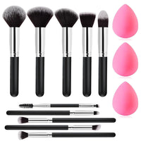 Makeup Brushes Set Gifts for Women, Gifts for Teen Girls Mom Wife Sister 13 Pcs Premium Kit with Foundation Concealer Blush Sponge Professional Beauty blenders Accessories for Mothers Day Birthday Quick Pick Grocers