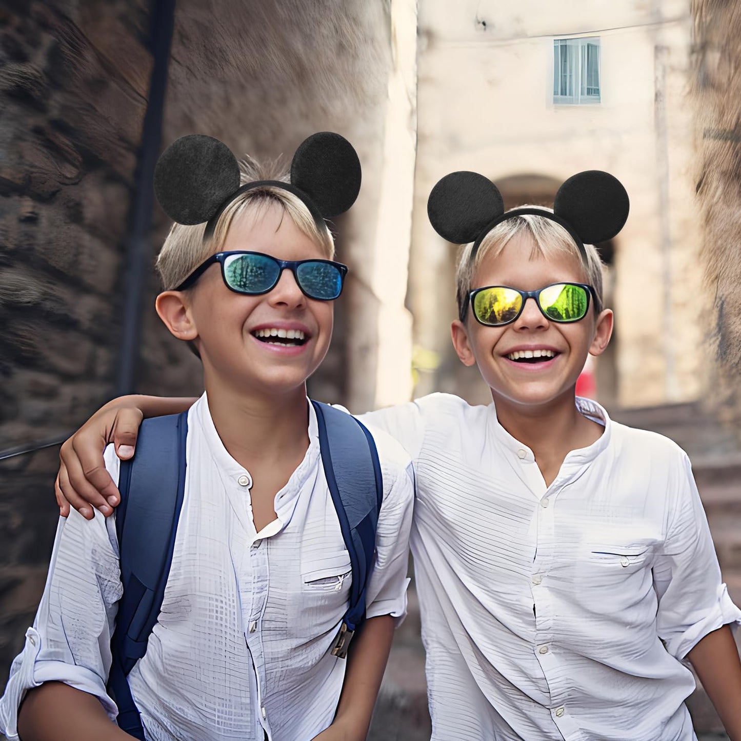 20 Pack Mouse Ears Headband for Birthday Party Supplies and Mouse Themed costume Cosplay Decoration Quick Pick Grocers