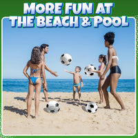 Inflatable Balls (Pack of 12) 16-inch, Beach Balls Bulk for Beach Toys & Birthday Party Decorations & Party Favors for Kids, Goodie Bags Stuffers Quick Pick Grocers