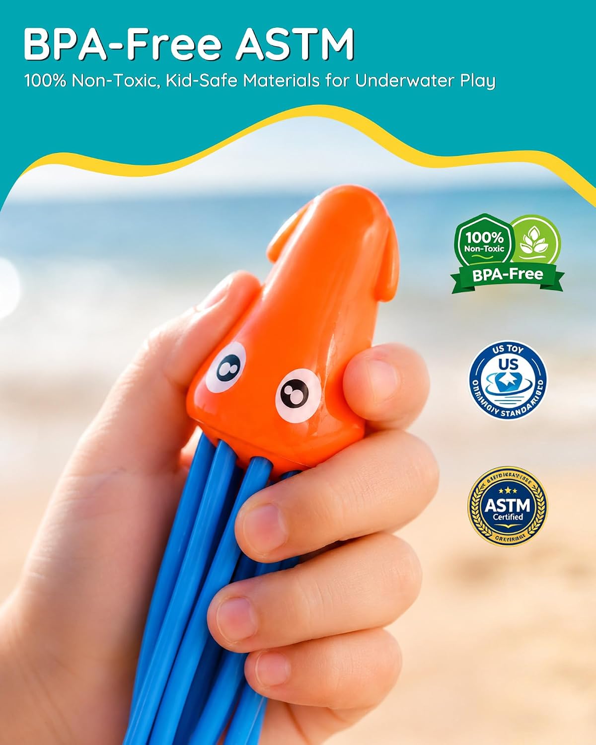 Click to see full view 31Pcs Swim Dive Toys Pool Games Outdoor Water Essential Bath Accessories for Kid Toddler Baby Toy Age 3 4 5 6 7 8 9 10 11 12 Year Old Cool Girl Boy Stuff Fun Summer Gift Quick Pick Grocers