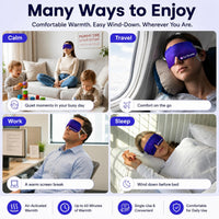 Eye Serenity Steam Eye Mask, Heated Eye Mask, Self Heating Warm Compress for Dry Eyes, Fast Relief for Stye, Puffy Sensitive Eyes, Moist Heat, Relaxation Gifts for Women and Men (15 Pack) Quick Pick Grocers